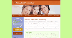Desktop Screenshot of annarbordermatology.com